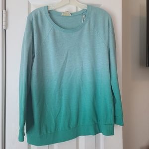 Forever 21 Blue Ombre Sweater